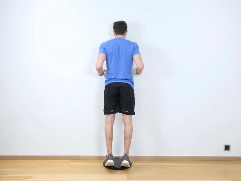 Sural Triceps Strengthening With Dorsiflexion, view 2