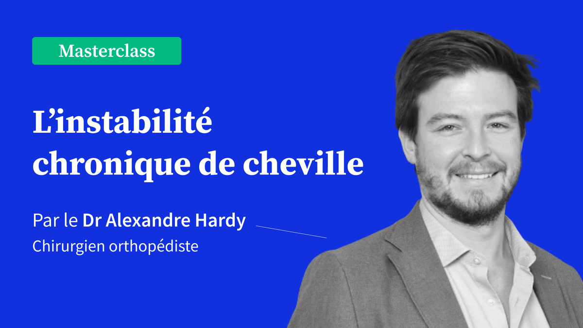 L'instabilité chronique de la cheville - mécanismes et options thérapeutiques