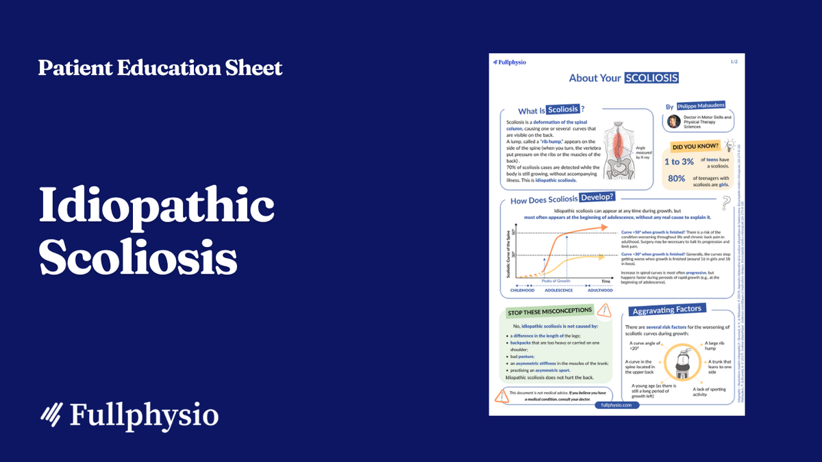 Patient Education – Idiopathic Scoliosis