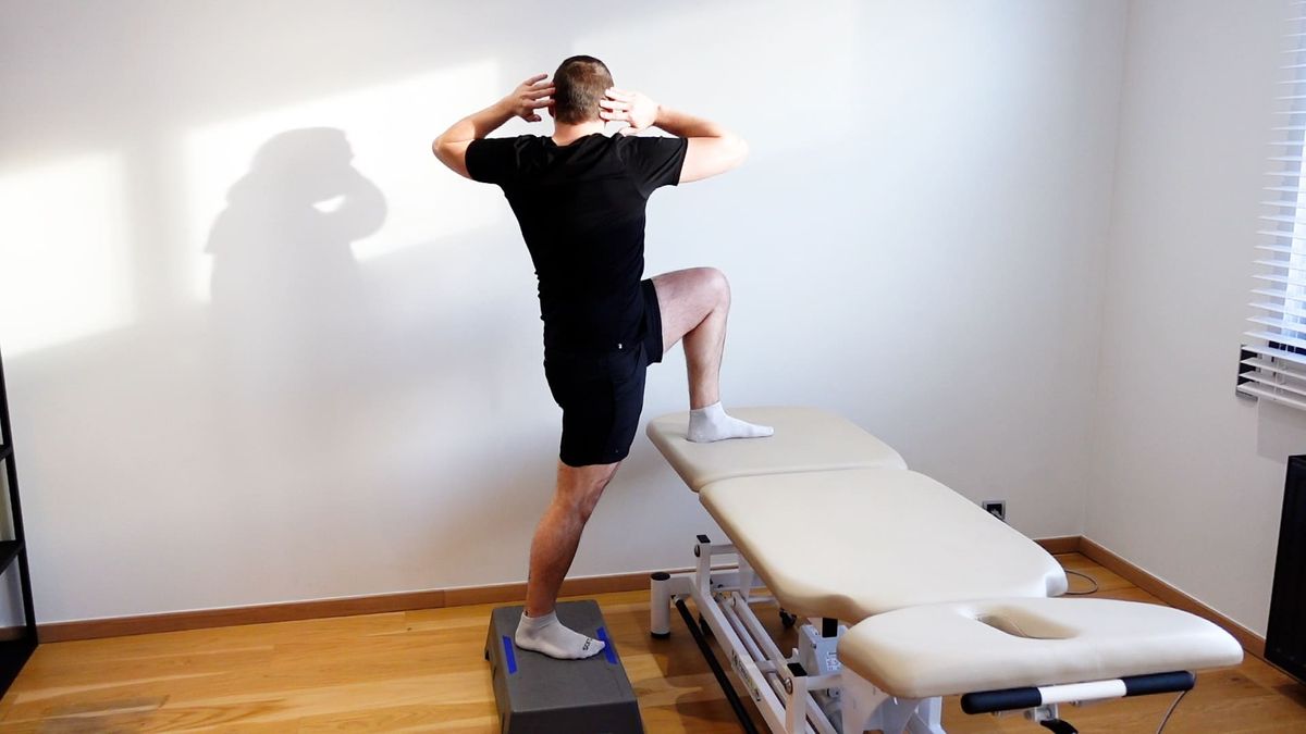 Chest Mobilization With Forward Leg