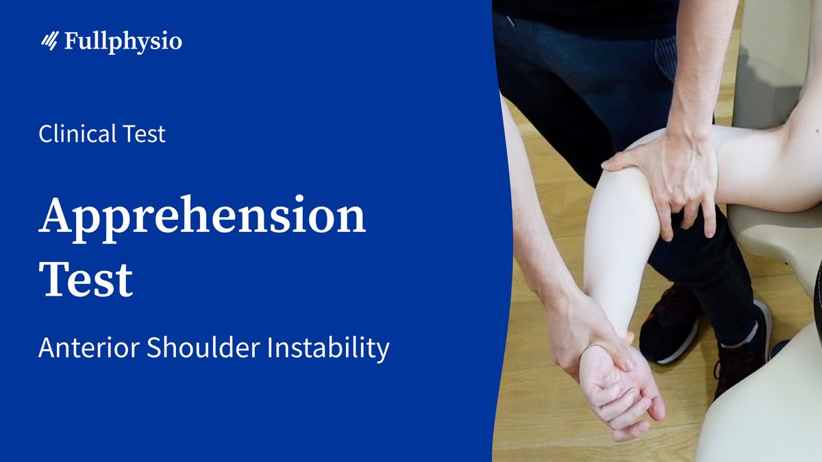 Apprehension Test