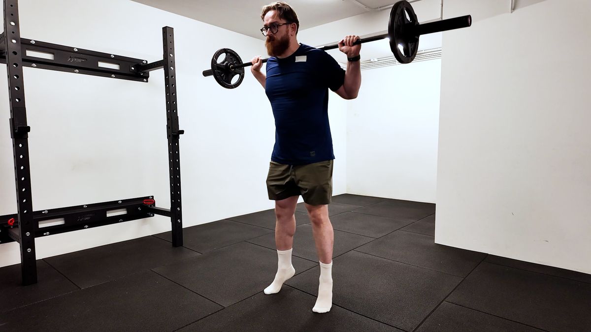 Squat With Heel Raise
