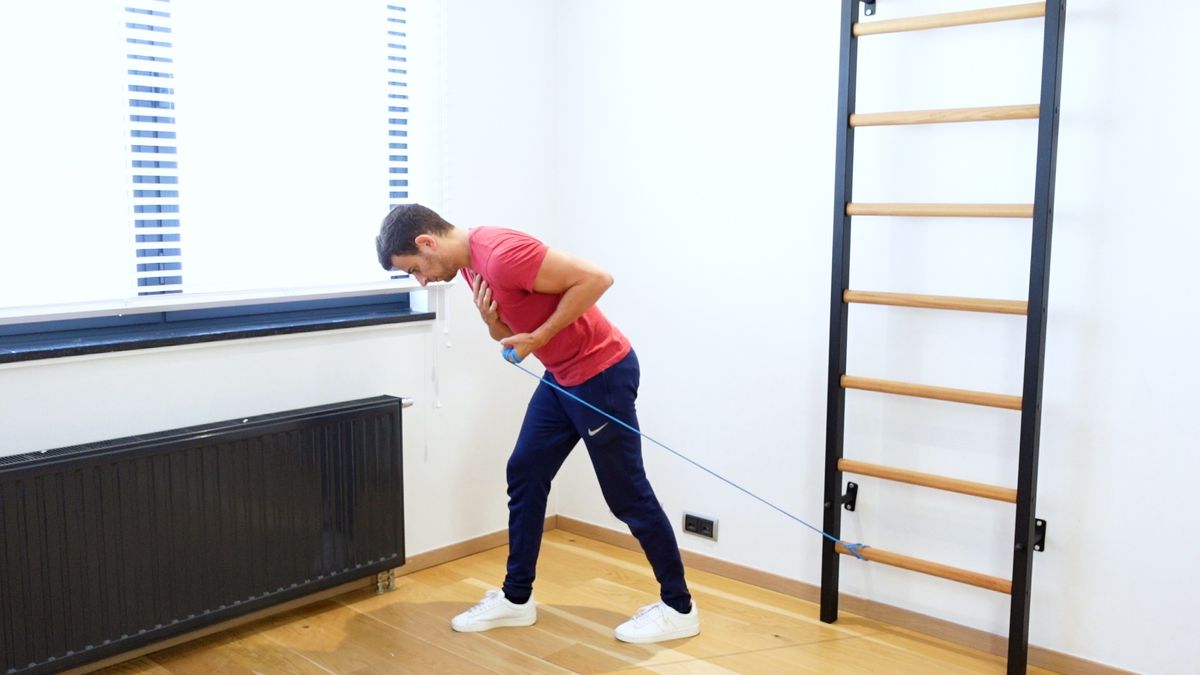 Unilateral Isometric Biceps Strengthening