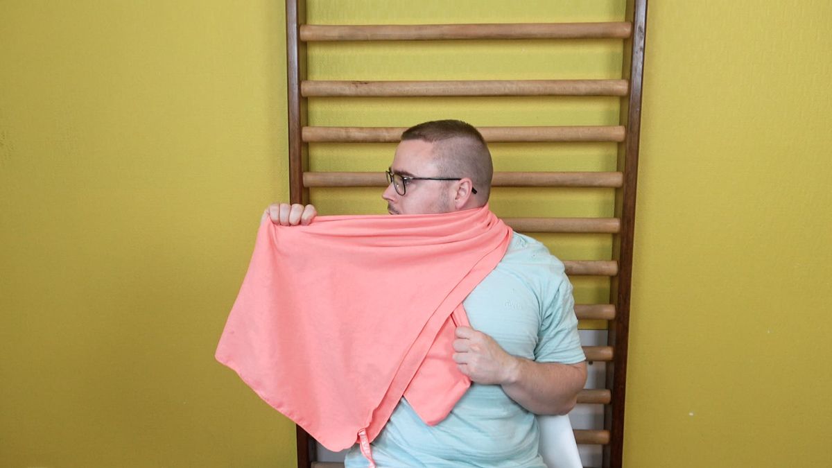 Upper Cervical Rotation SNAG With Towel