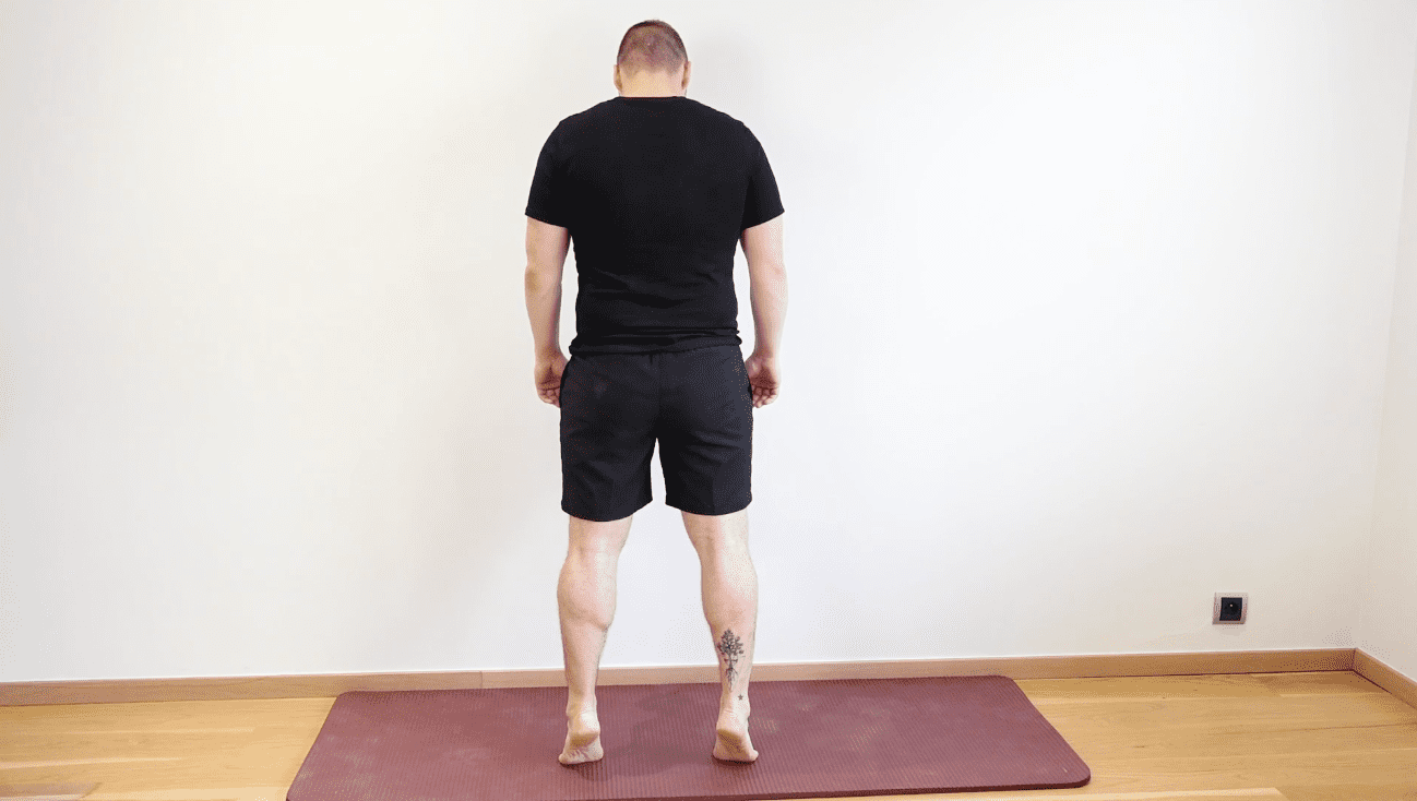 Renforcement triceps sural isométrique, vue 2
