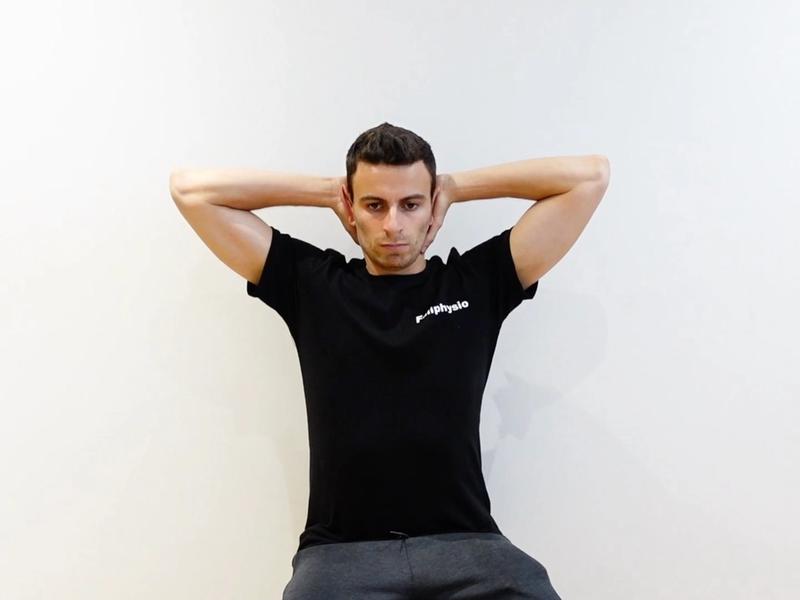 Stretch With Cervical Traction, view 1