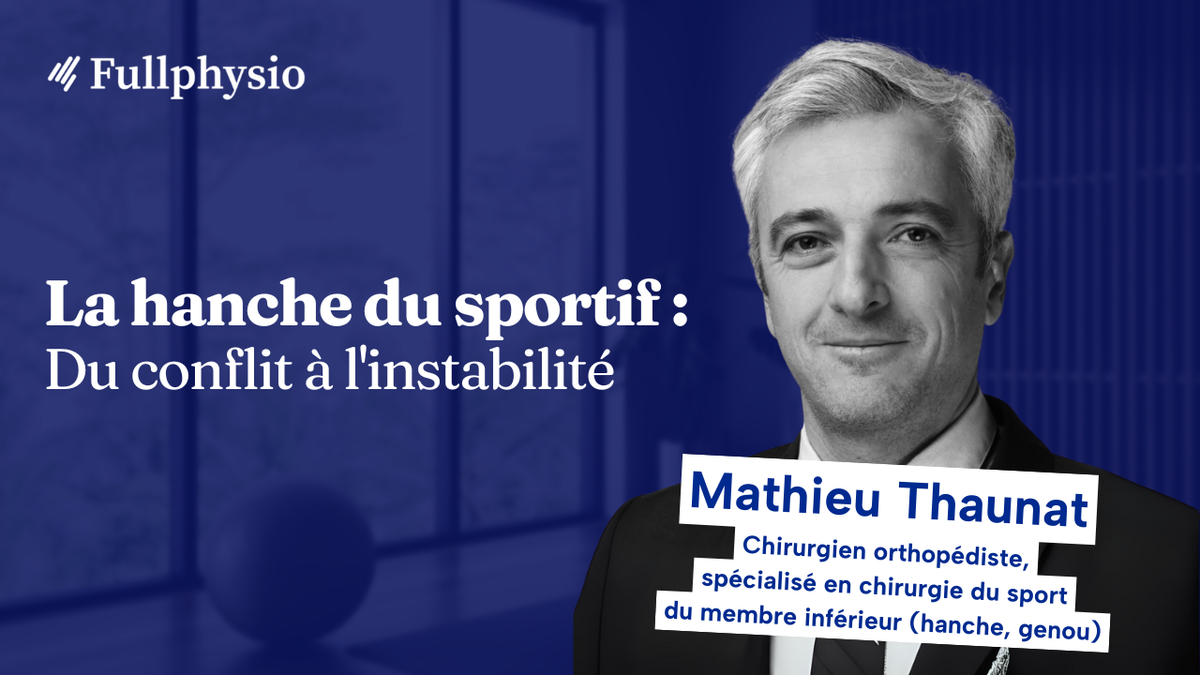 La hanche du sportif : Du conflit à l'instabilité