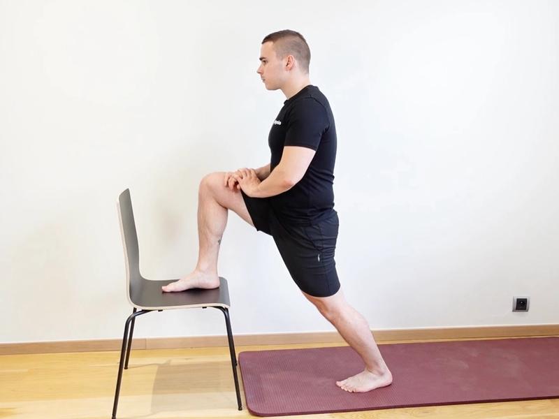 Self-Stretching of the Calf Muscles, view 2