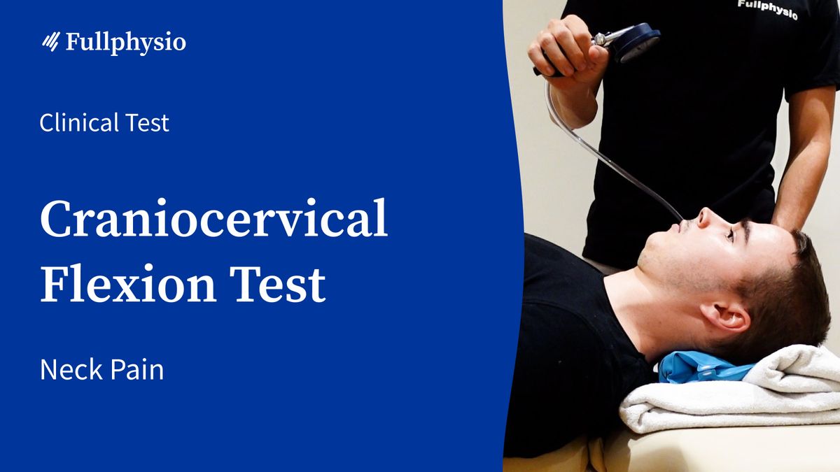 Craniocervical Flexion Test