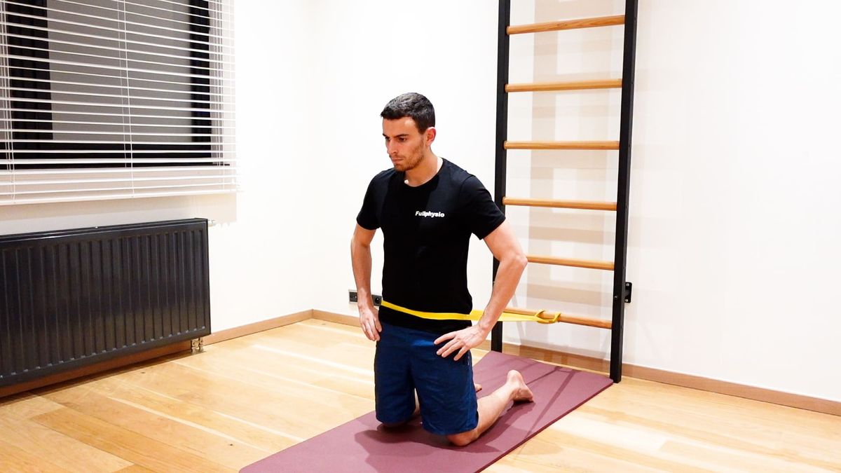 Hip Extension With Backward Traction
