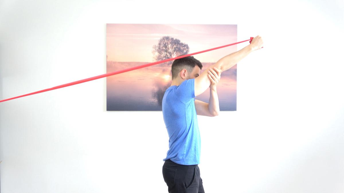 Triceps Strengthening With Overhead Pull
