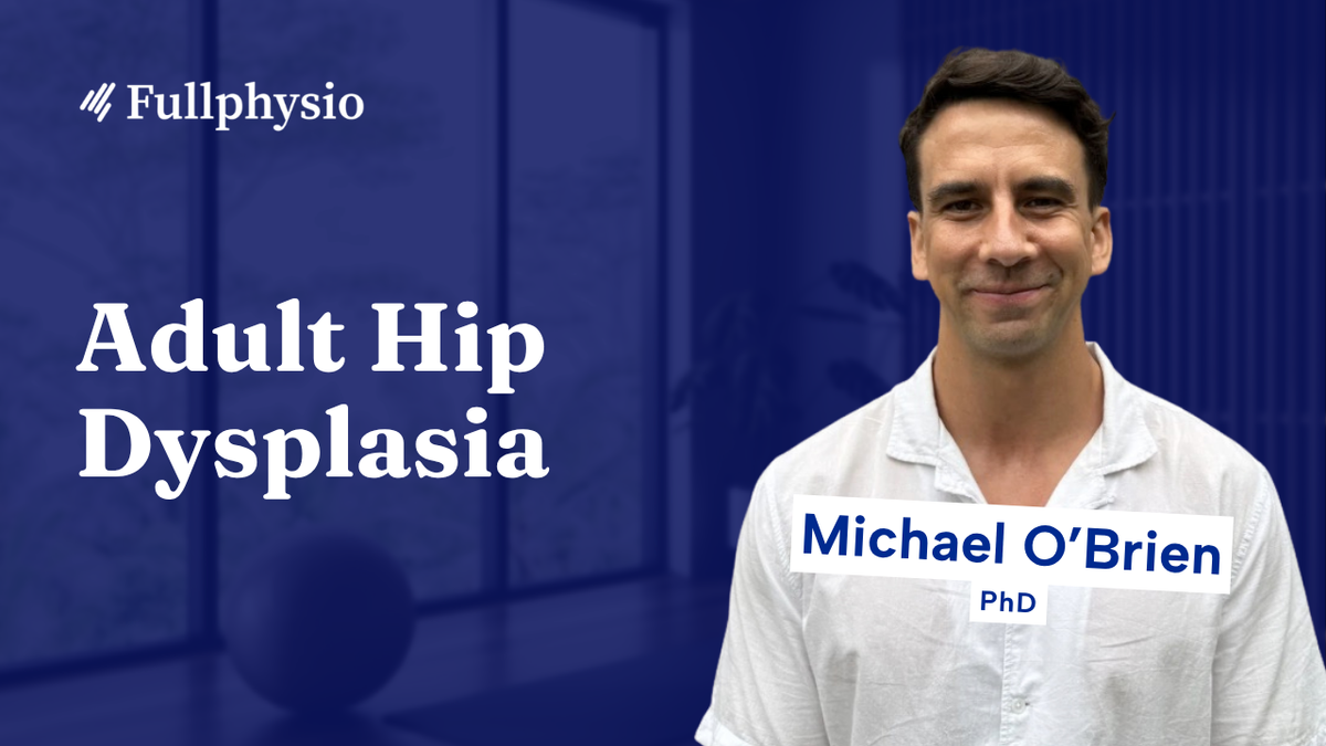 Adult Hip Dysplasia