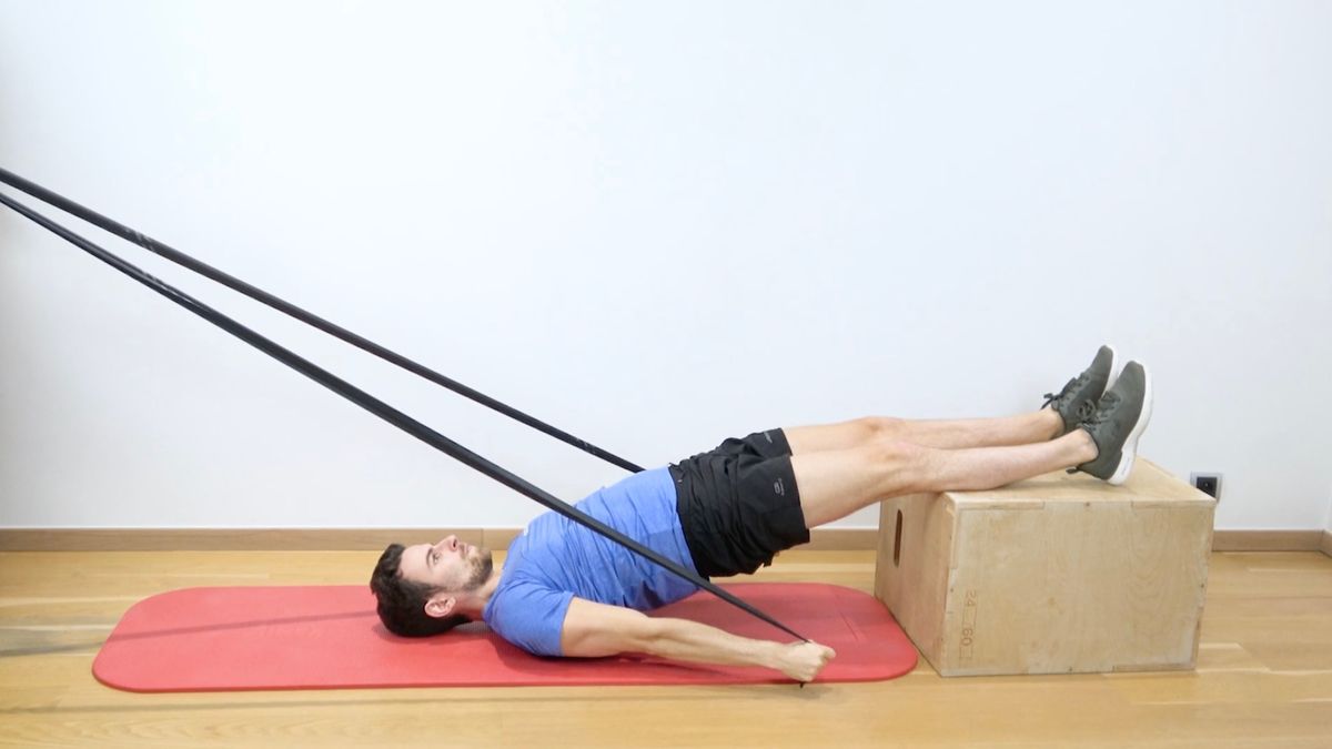 Bridge With Latissimus Dorsi Contraction