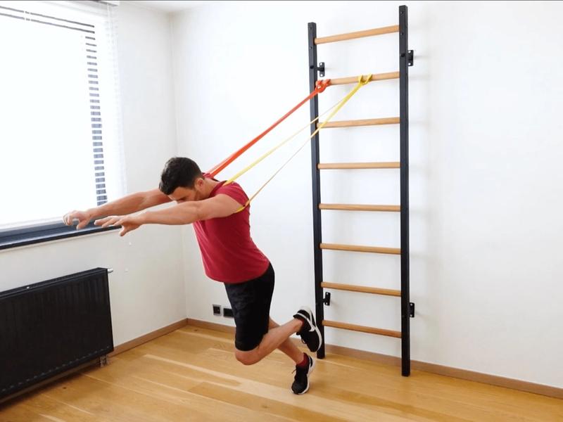Isometric Toe & Calf Strengthening With Inclined Body, view 2