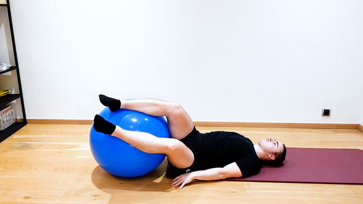 Rotation lombaire avec SwissBall