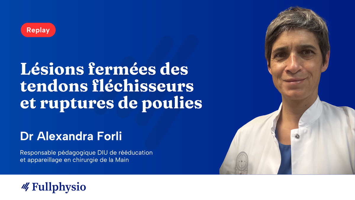 Lésions fermées des tendons fléchisseurs et ruptures de poulies