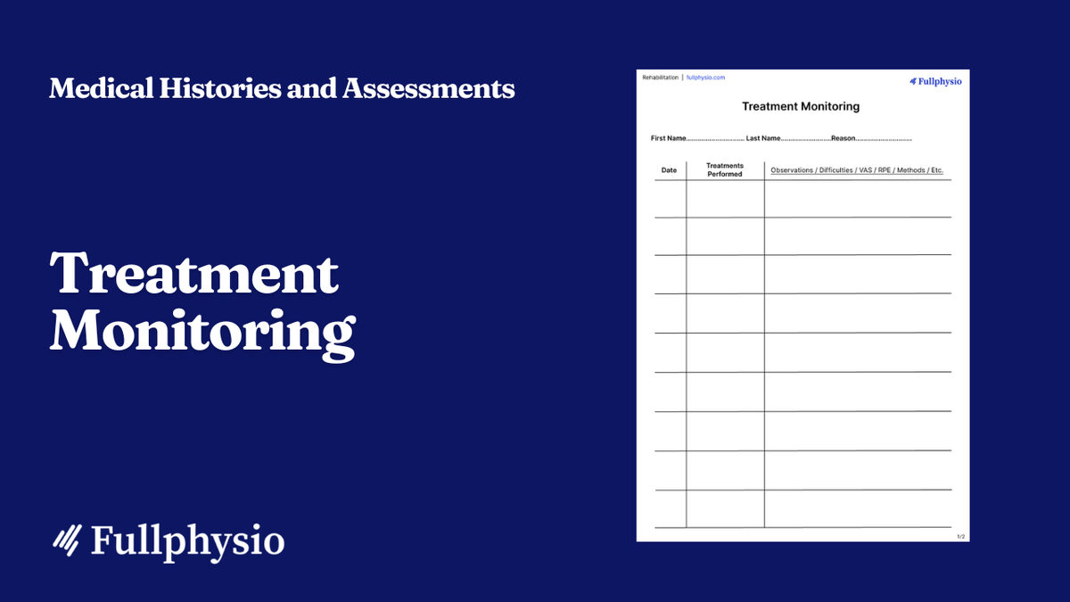 Treatment Monitoring