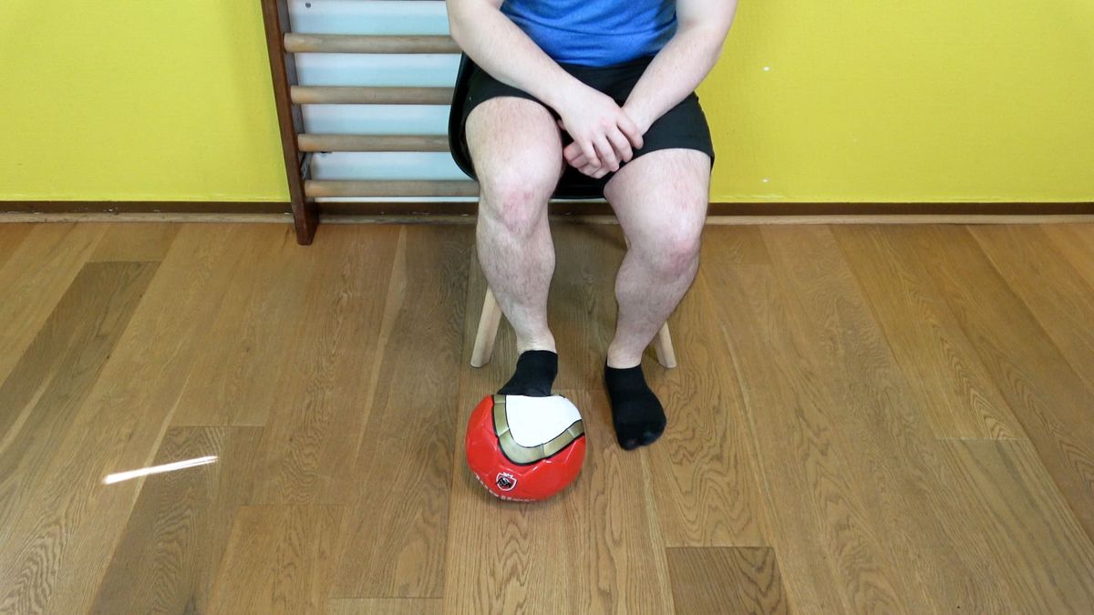 Ankle Mobility on Ball