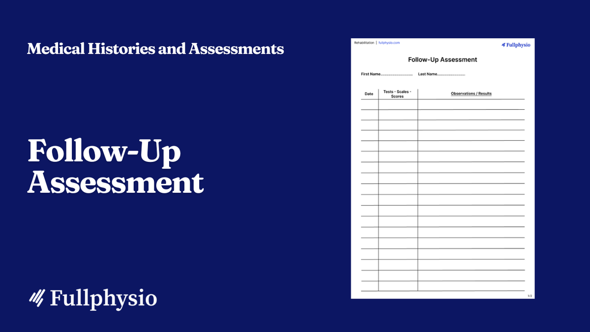 Follow-Up Assessment