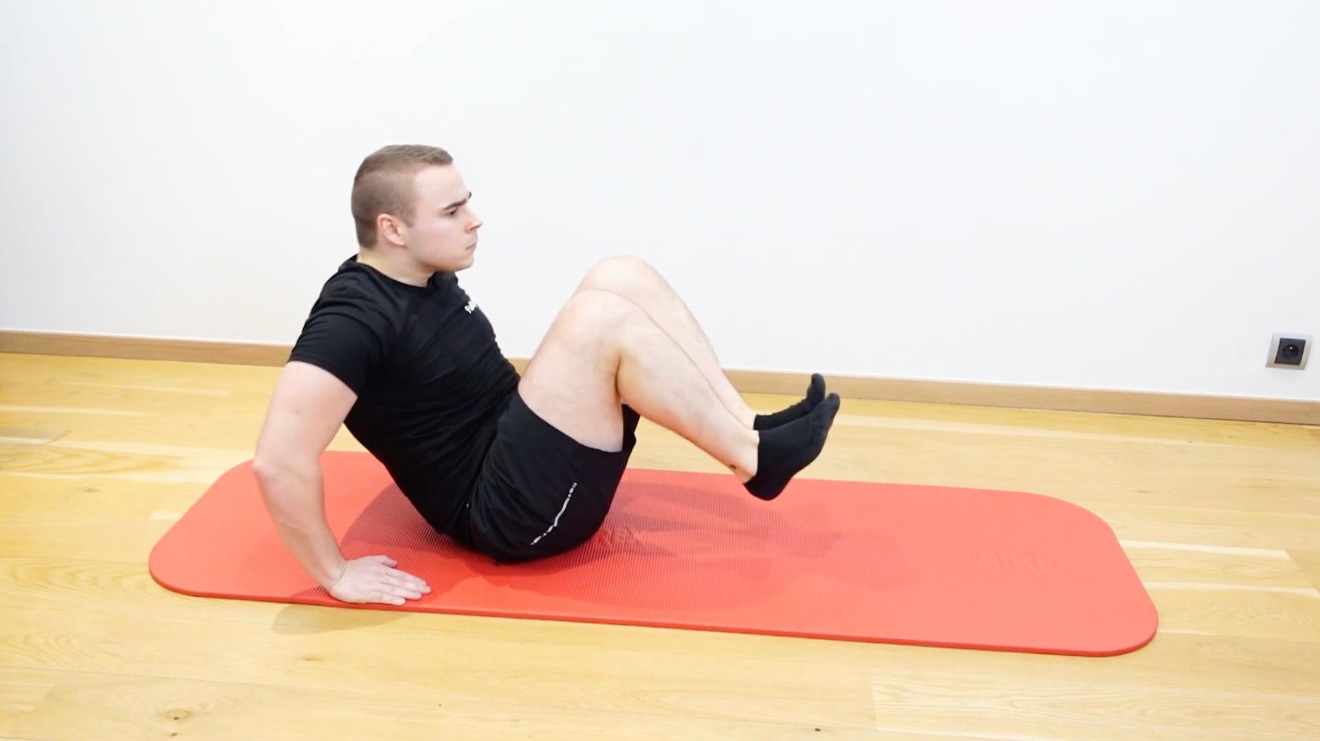 ‘Wallet’ Abdominal Strengthening, view 2
