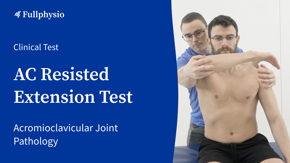 AC Resisted Extension Test