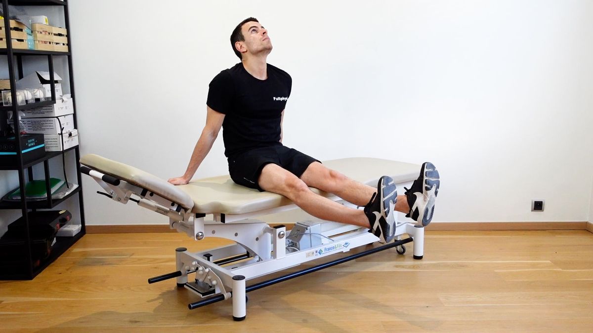 Mobilisation neuro-dynamique bilatérale en assis
