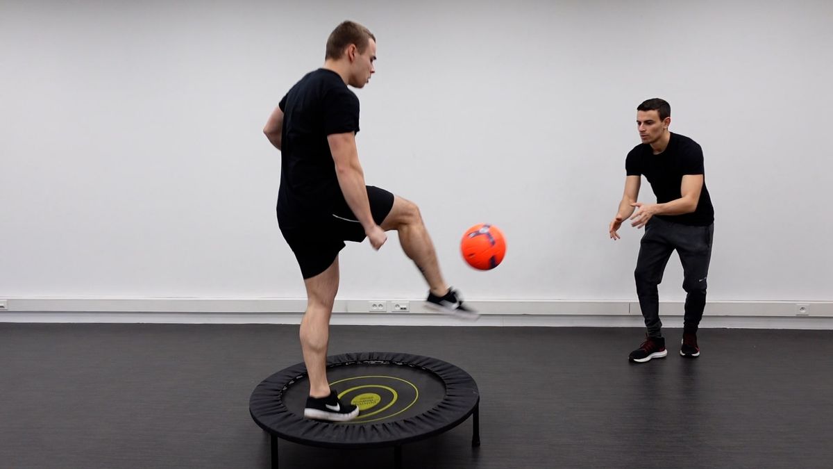 Support and Propulsion on Unstable Surface With Dual Task (Ball)