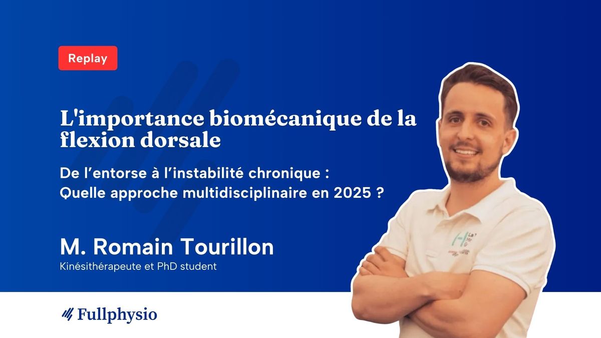 L'importance biomécanique de la flexion dorsale