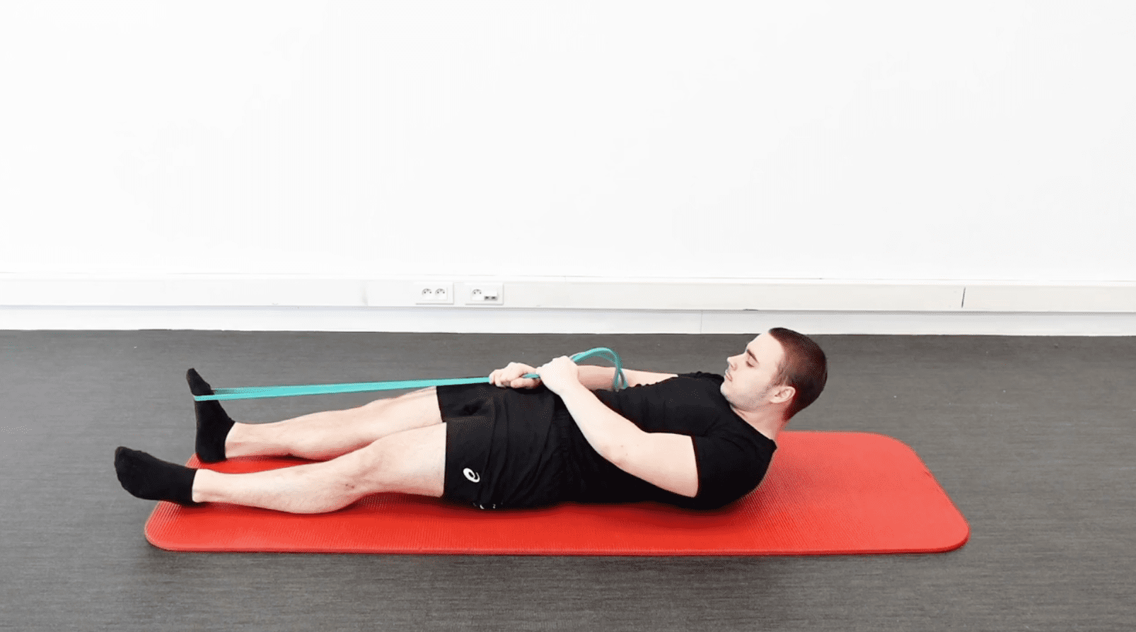 Posterior Chain Self-Stretching, view 1
