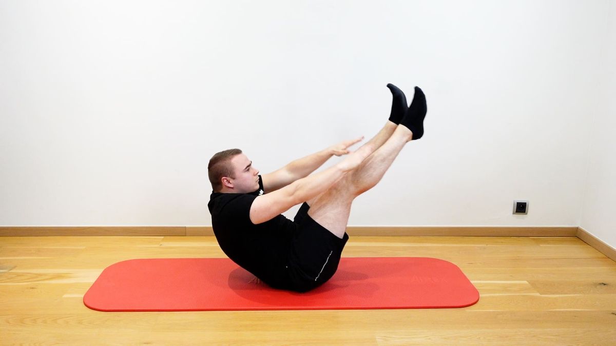 V-Up Abs Strengthening