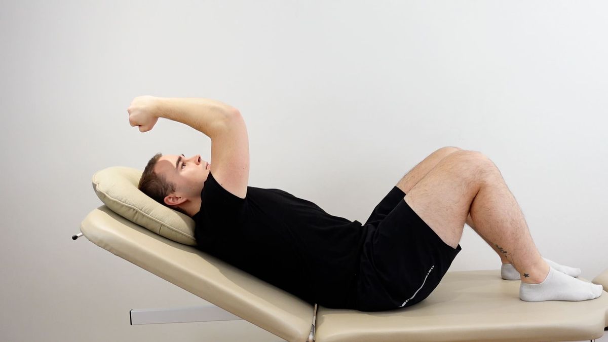 Anterior Elevation With Inclined Body & Bent Elbow