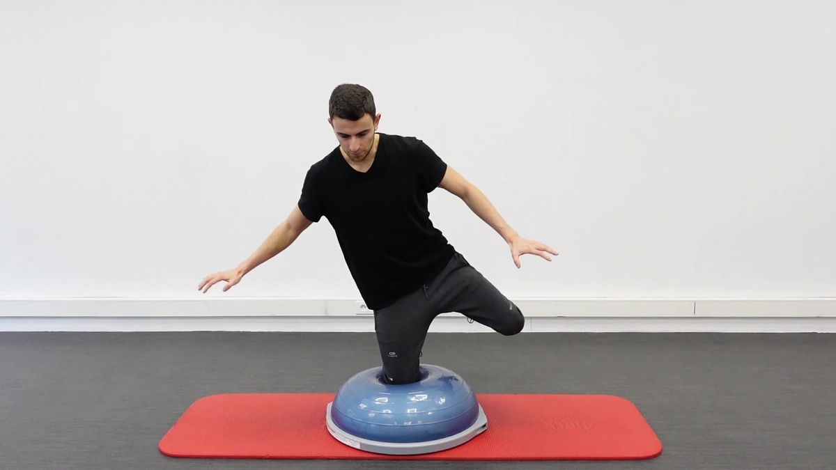 Hip and Pelvis Stability on Unstable Surface