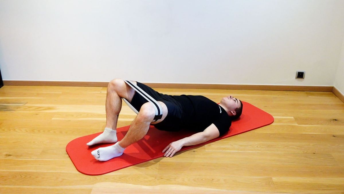 Bridge With Hip Abduction