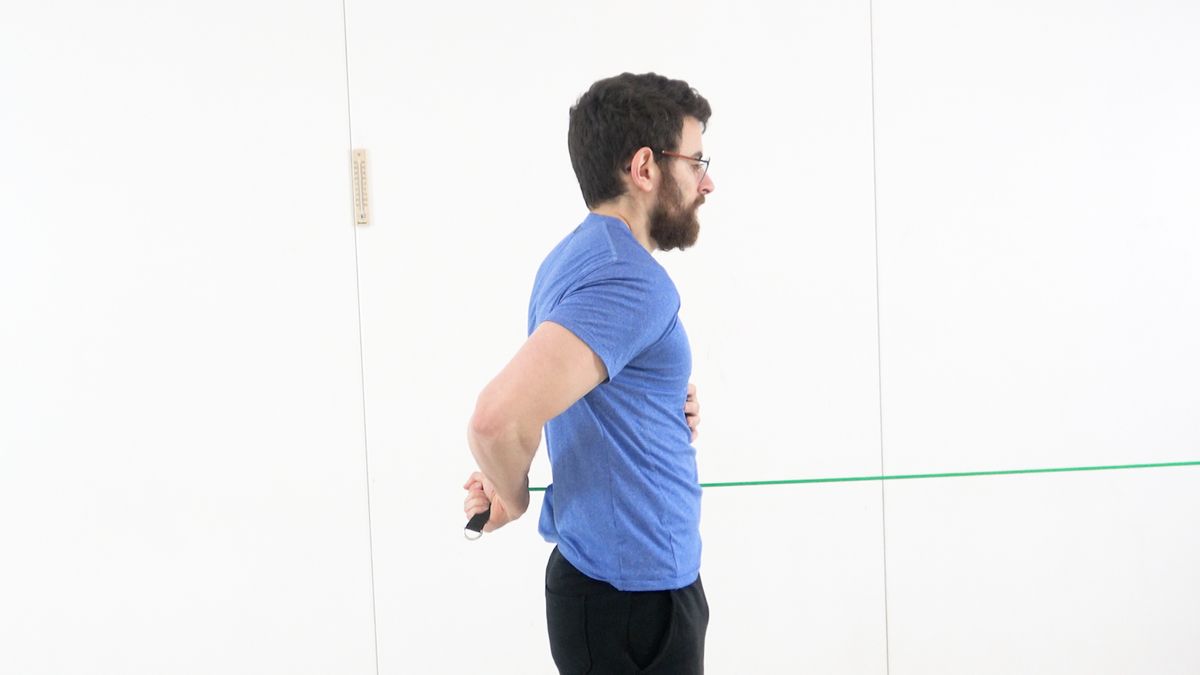 Maintained Internal Rotation With Hand Behind the Back