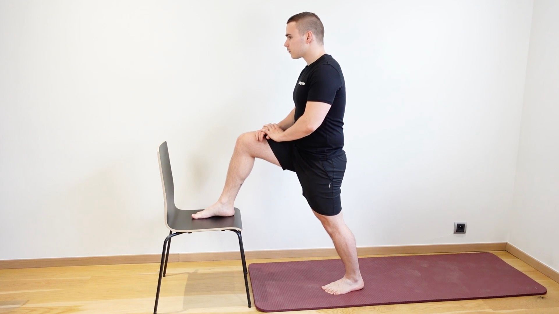 Self-Stretching of the Calf Muscles, view 1