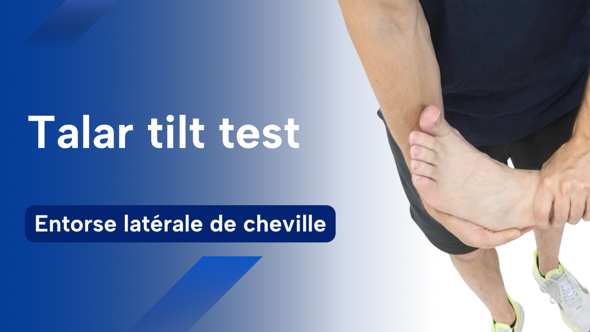 Talar tilt test