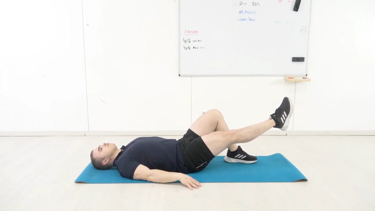 Straight-Leg Hip Flexion Held at 30°
