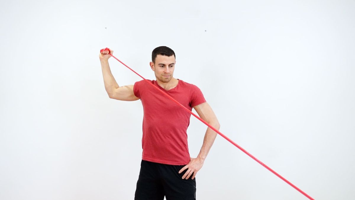 Arm Cocking Movement Strengthening