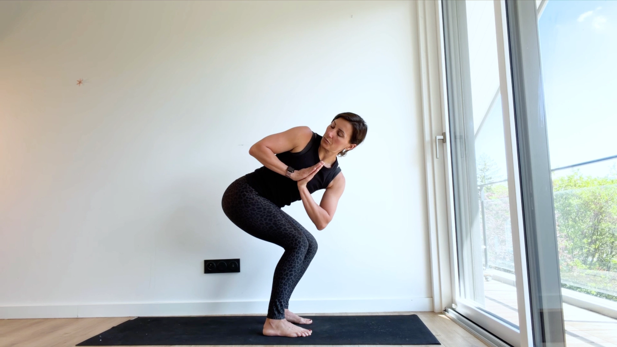 Revolved Chair Pose