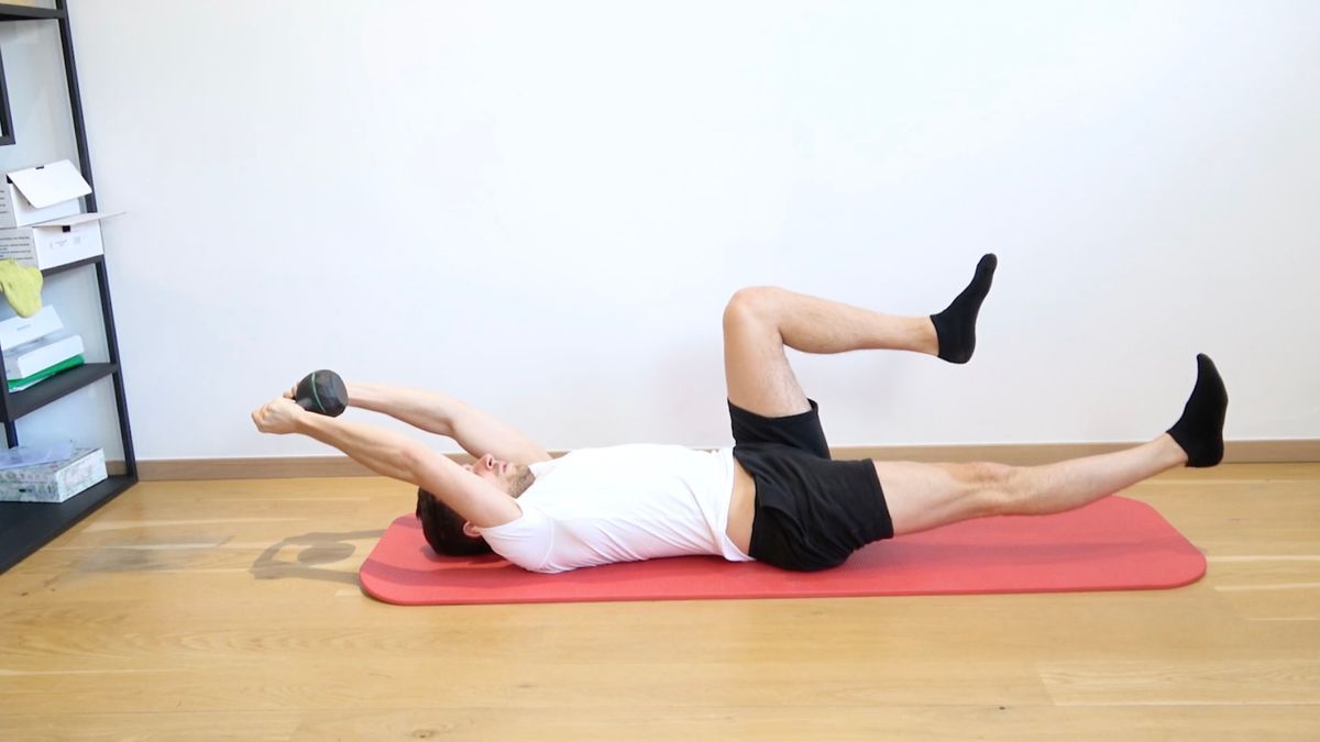Abdominal Strengthening With Kettlebell