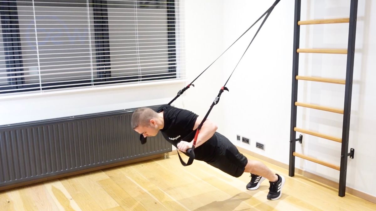 Pompes sur TRX