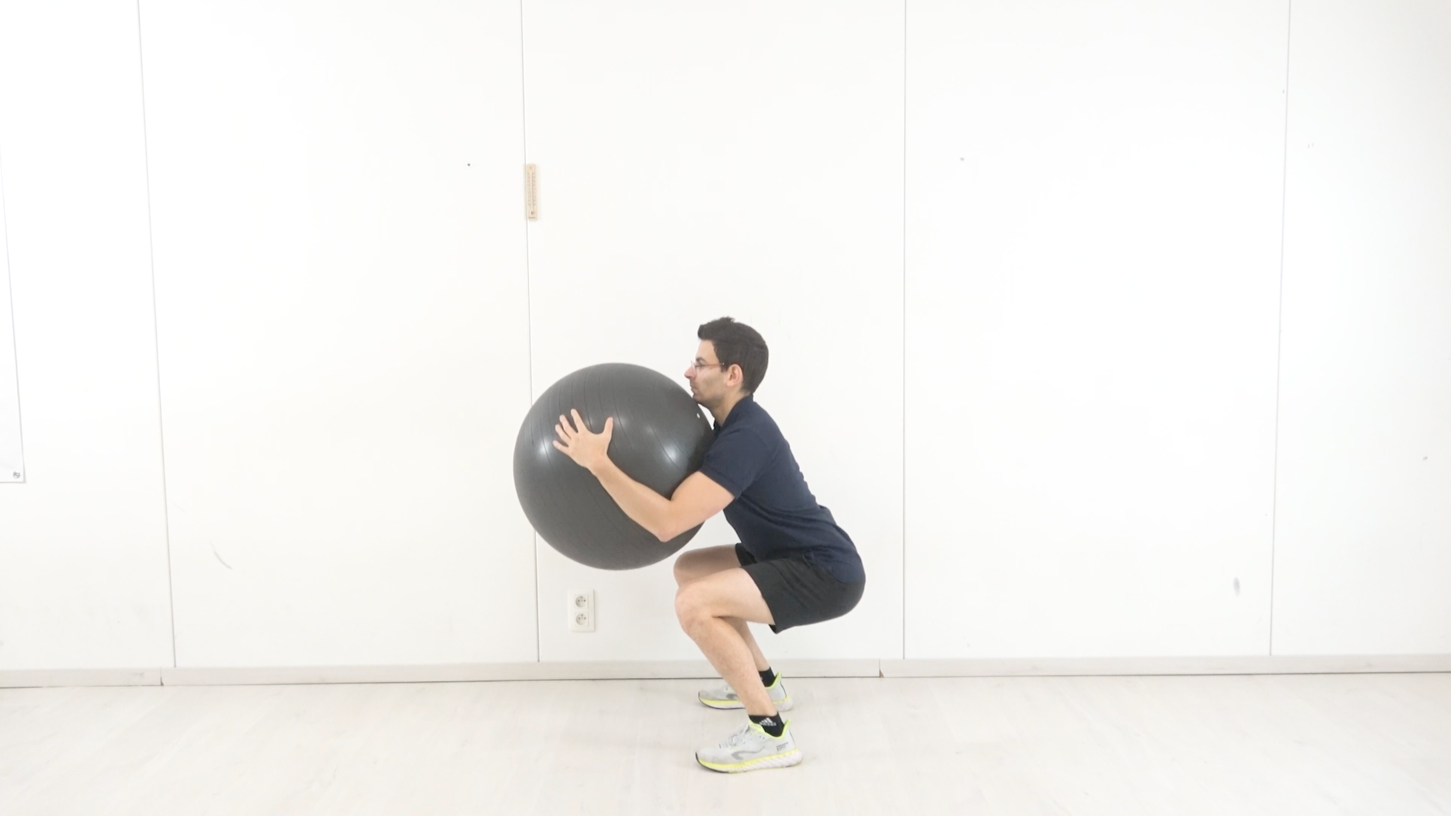Squat With Ball