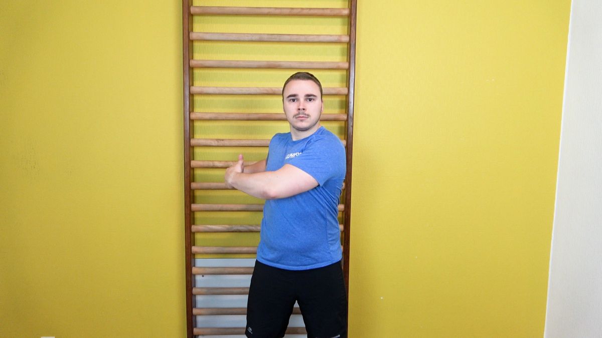 Rotation du corps par rapport au cou