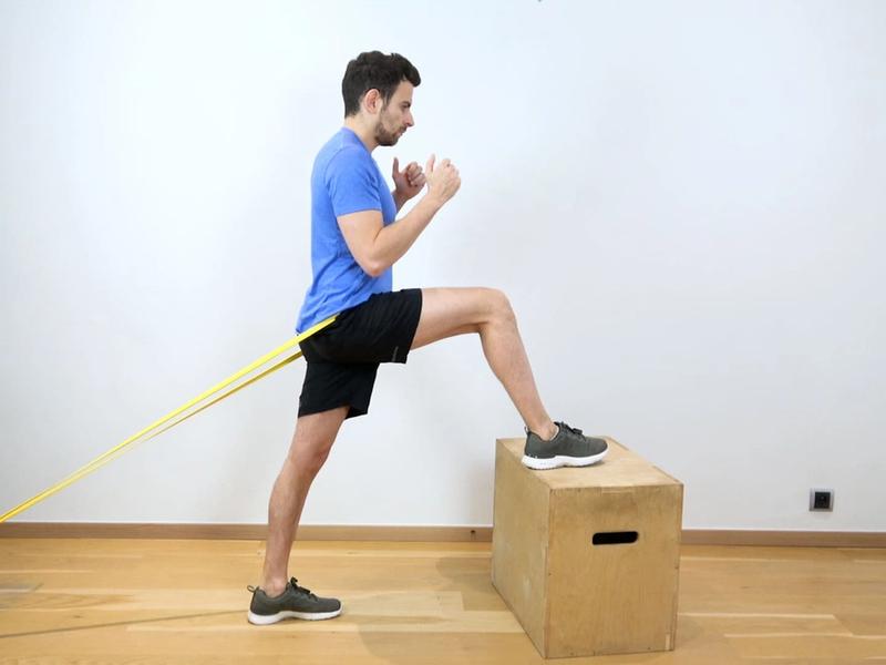 Dynamic Triceps Strengthening With Rear Pull, view 1
