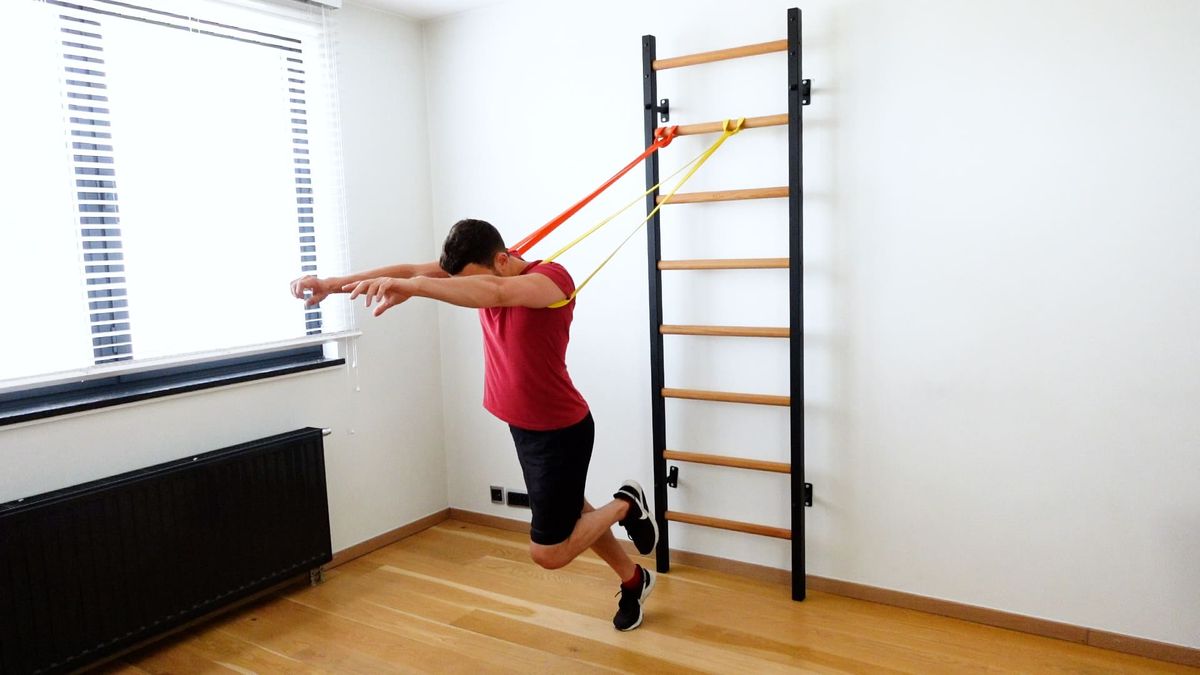 Isometric Toe & Calf Strengthening With Inclined Body