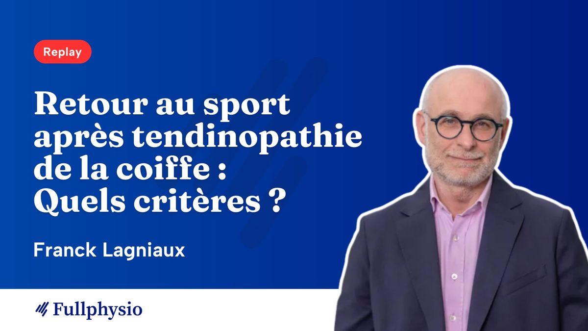 Retour au sport après tendinopathie de la coiffe : Quels critères ?