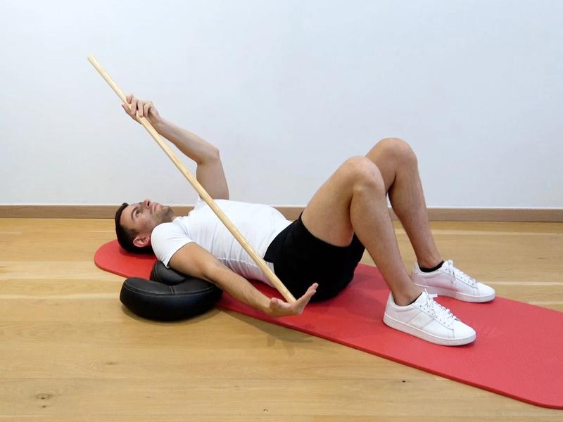 Active-Assisted Elbow Extension, view 2