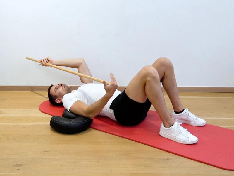Active-Assisted Elbow Extension, view 1