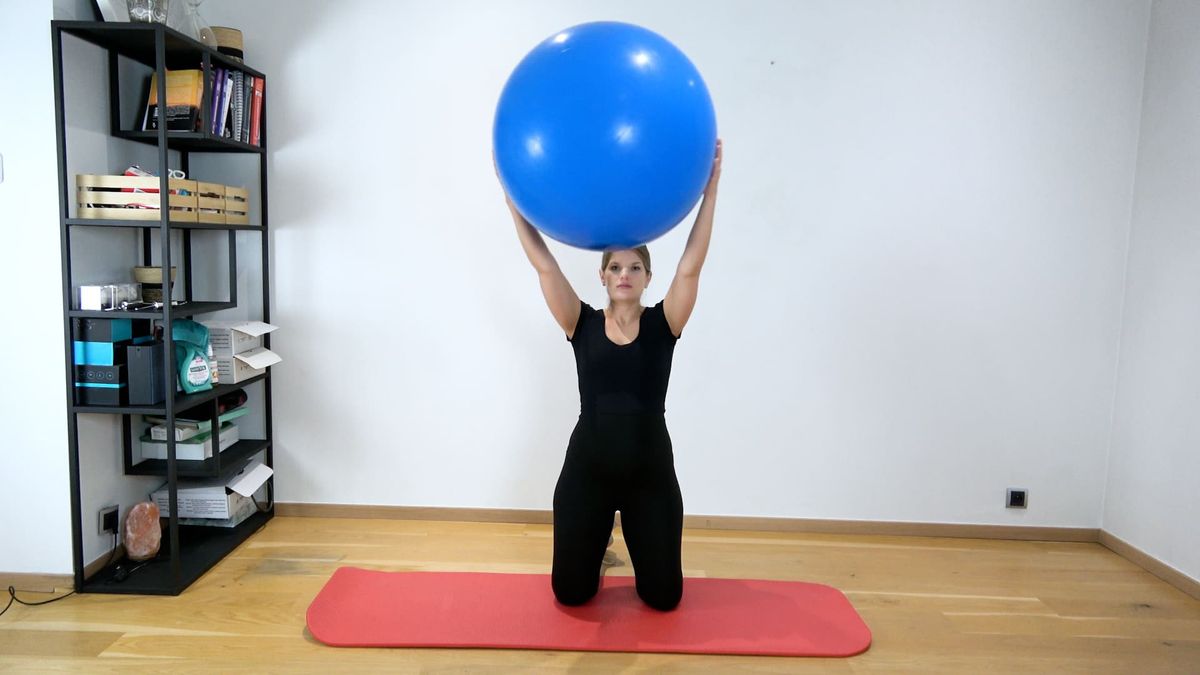 Lettres avec SwissBall