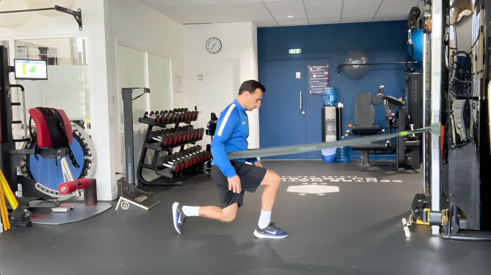 Braking in Lunge Position